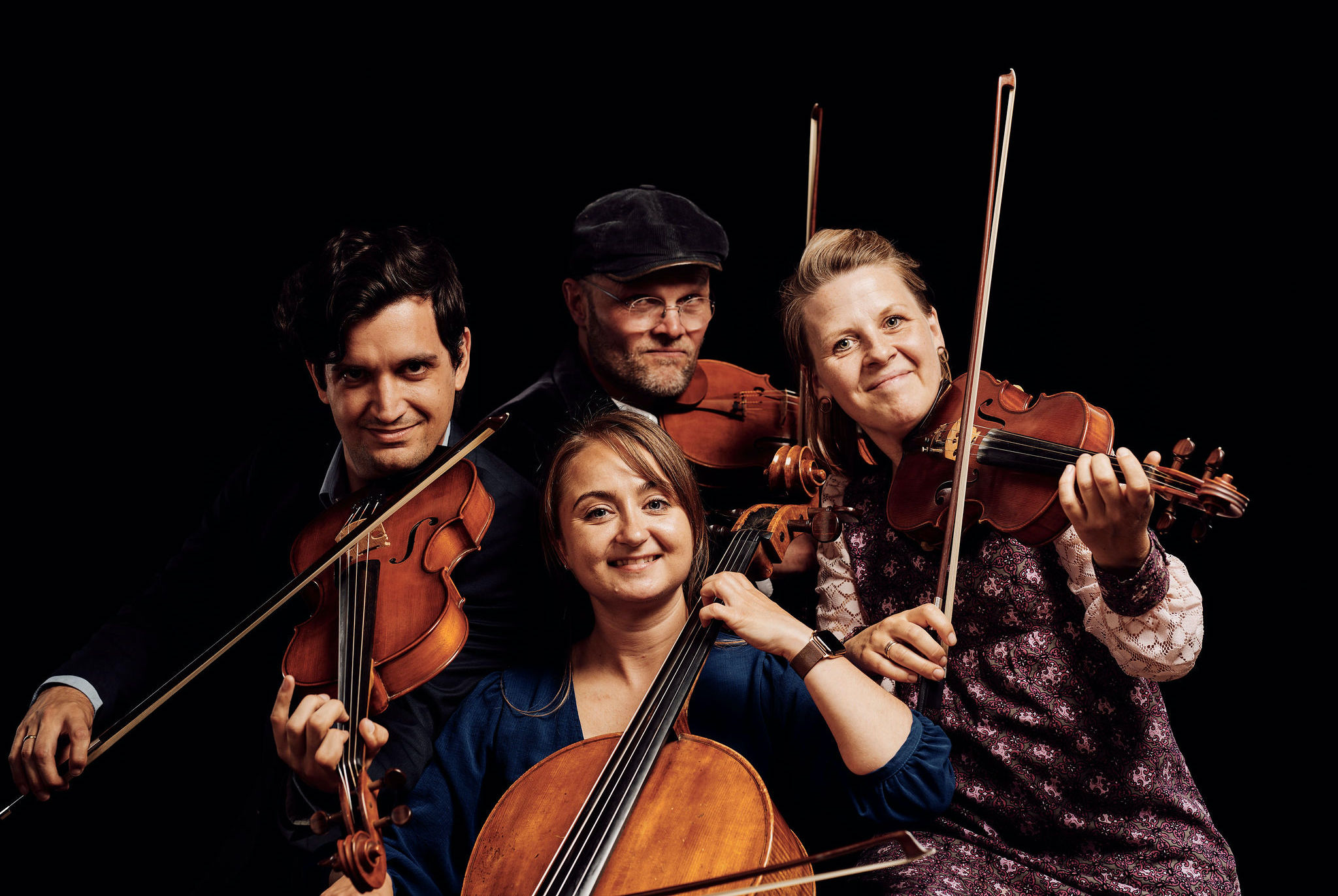 Danish Fiddle Quartet – turné i Tyskland